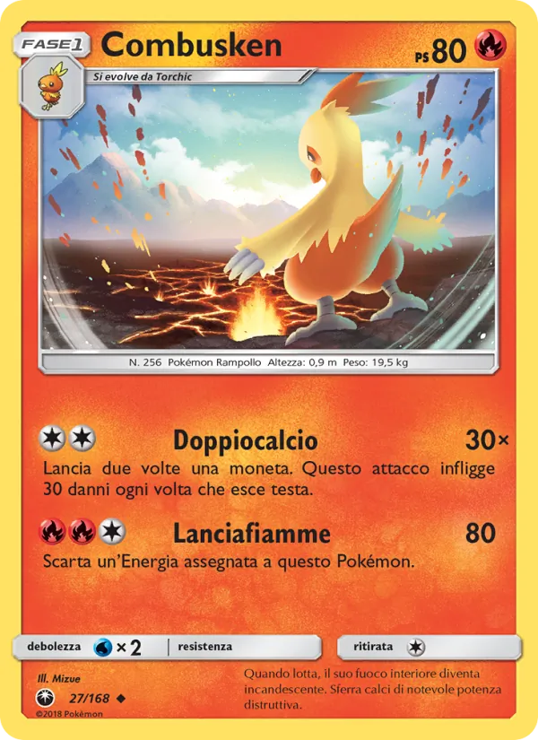 Combusken Tempesta Astrale 27/168