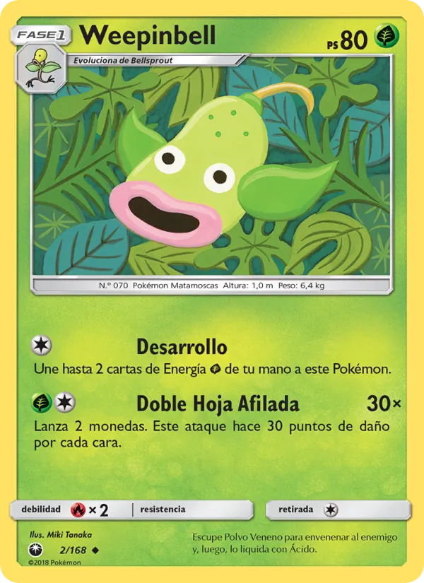 Weepinbell Tormenta Celestial 2/168