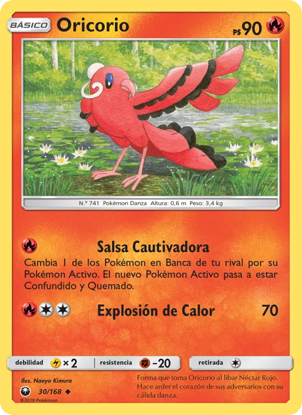 Oricorio Tormenta Celestial 30/168