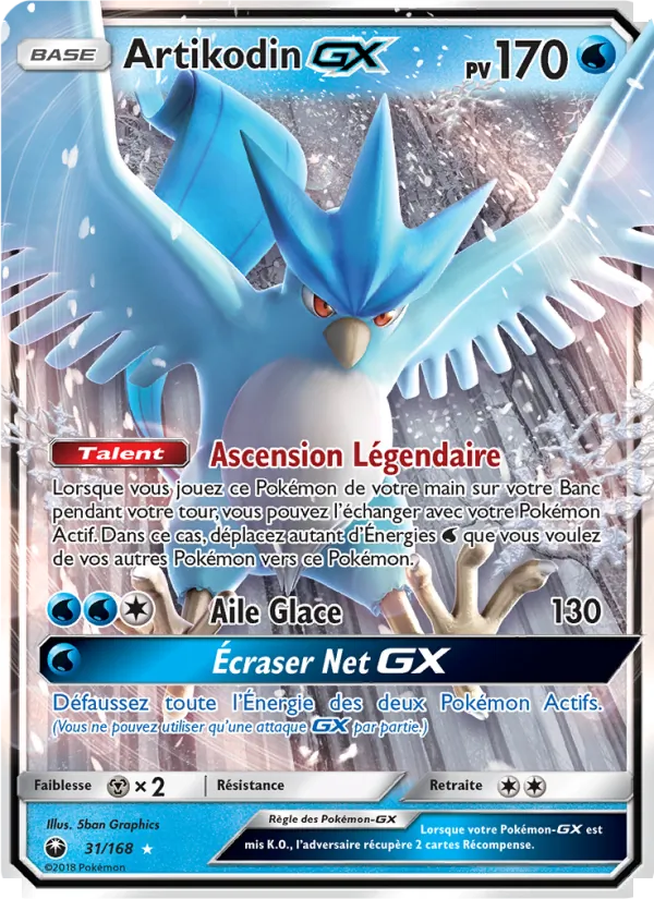 Artikodin GX Tempête Céleste 31/168