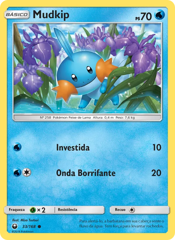 Mudkip Tempestade Celestial 33/168