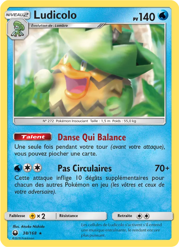 Ludicolo Tempête Céleste 38/168