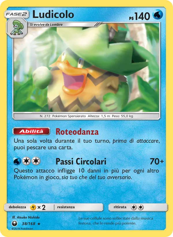 Ludicolo Tempesta Astrale 38/168