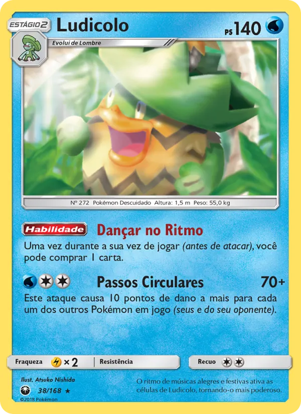 Ludicolo Tempestade Celestial 38/168