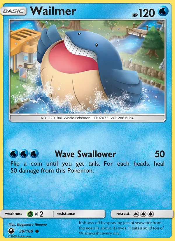 Wailmer Celestial Storm 39/168