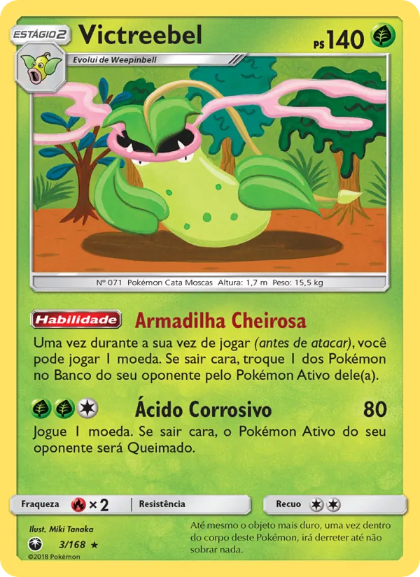 Victreebel Tempestade Celestial 3/168