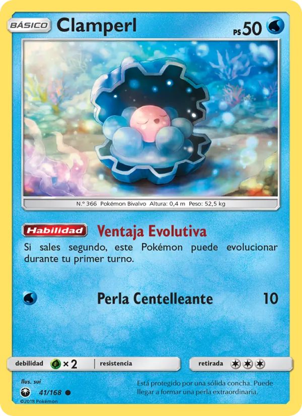 Clamperl Tormenta Celestial 41/168