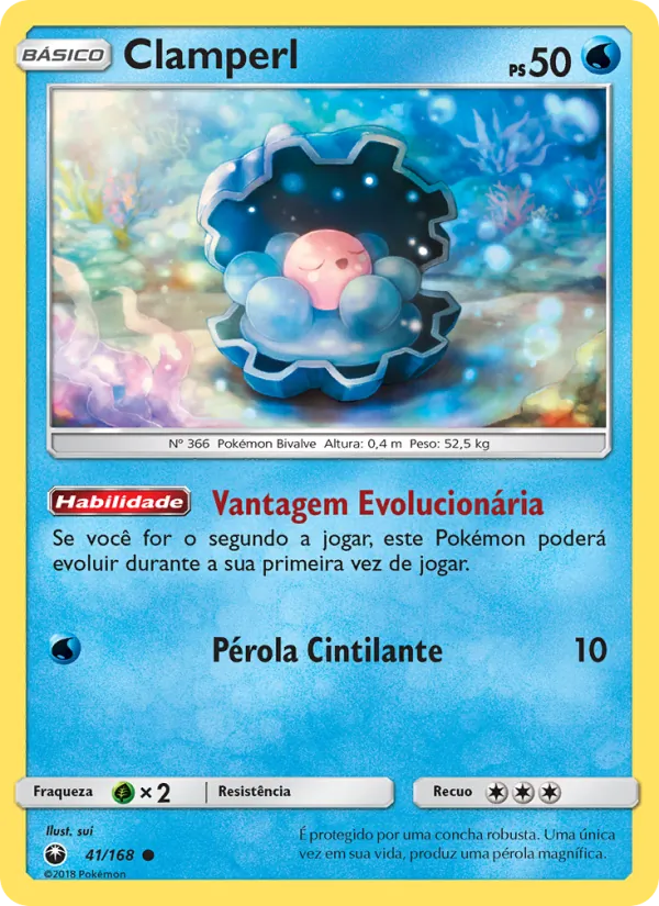 Clamperl Tempestade Celestial 41/168
