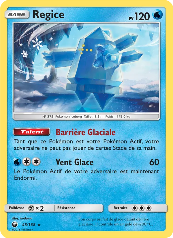 Regice Tempête Céleste 45/168