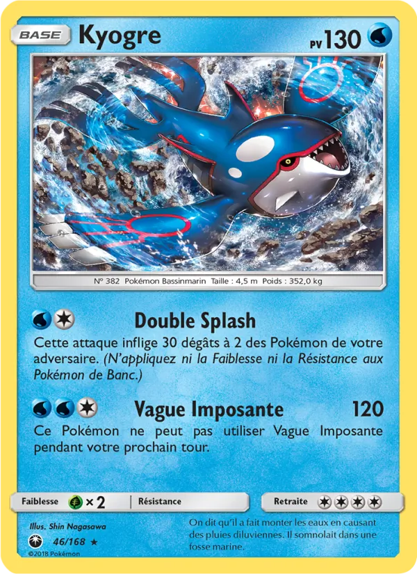Kyogre Tempête Céleste 46/168