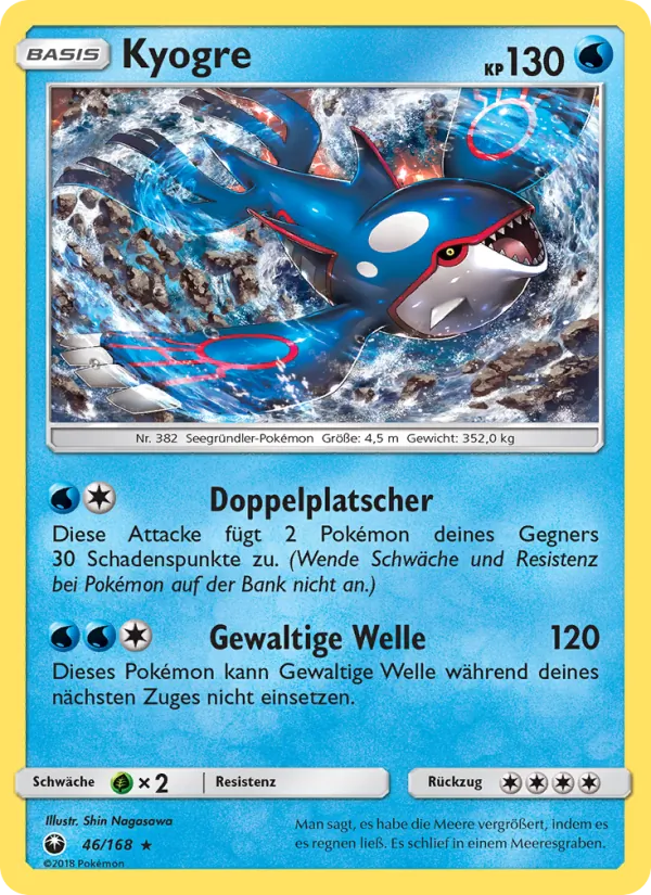 Kyogre Sturm Am Firmament 46/168