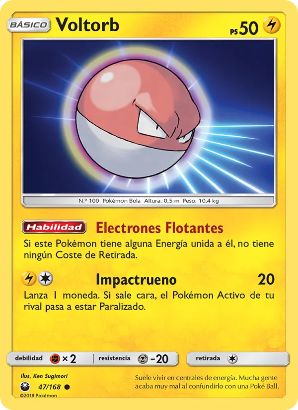 Voltorb Tormenta Celestial 47/168