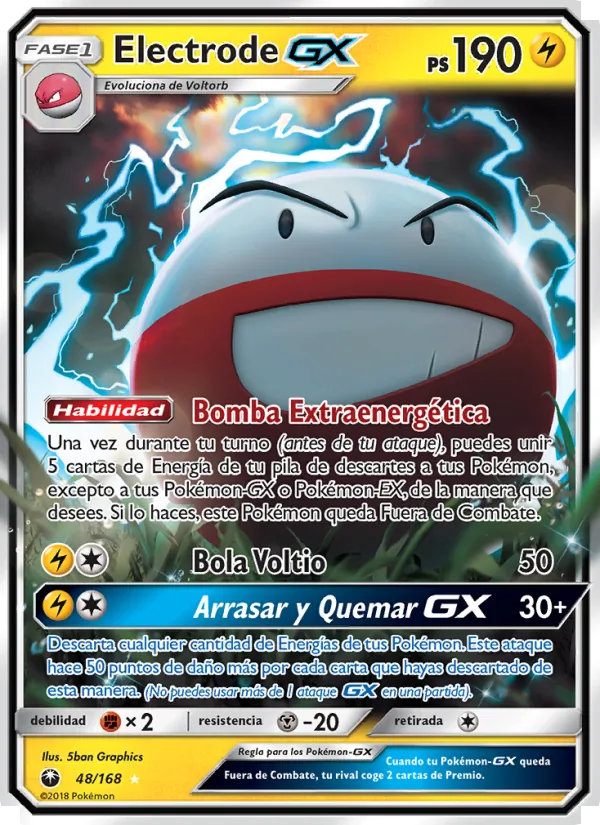Electrode GX Tormenta Celestial 48/168