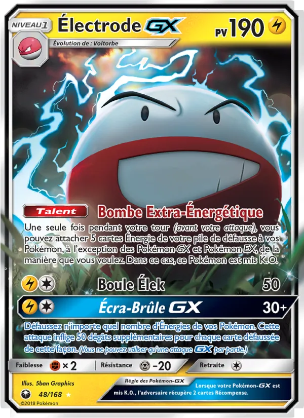 Électrode GX Tempête Céleste 48/168