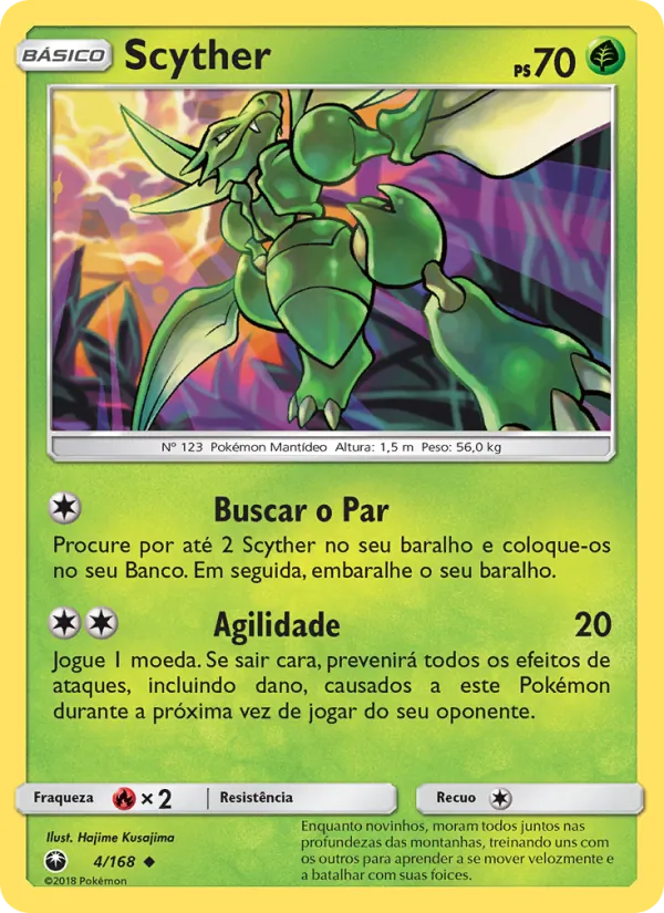 Scyther Tempestade Celestial 4/168