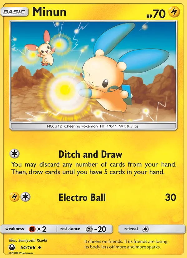 Minun Celestial Storm 54/168