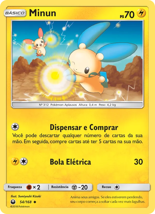 Minun Tempestade Celestial 54/168