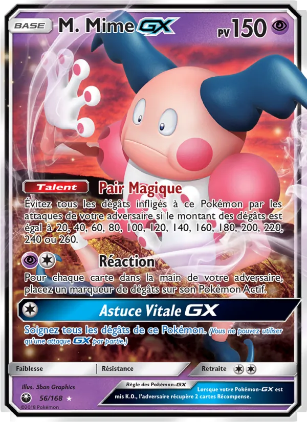 M. Mime GX Tempête Céleste 56/168