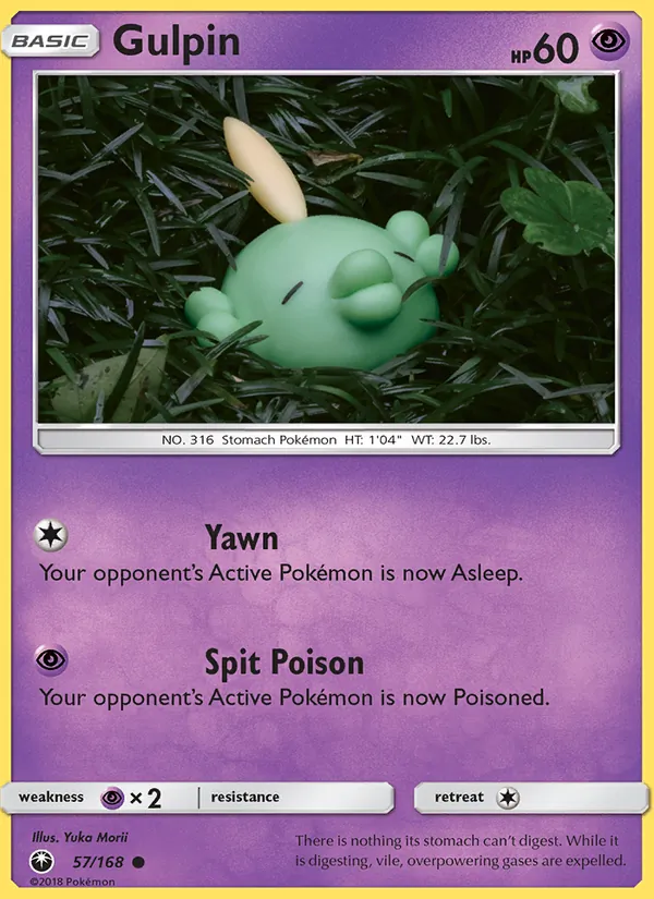 Gulpin Celestial Storm 57/168