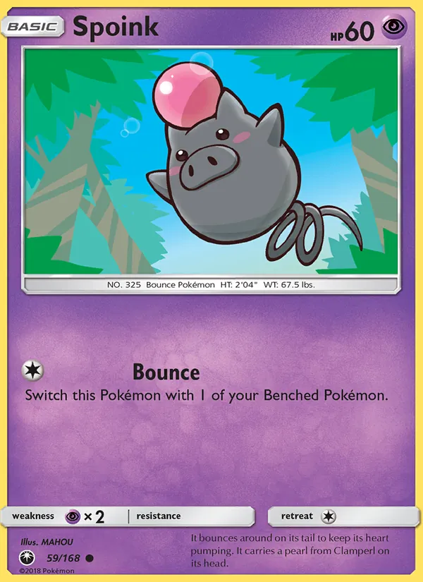 Spoink Celestial Storm 59/168