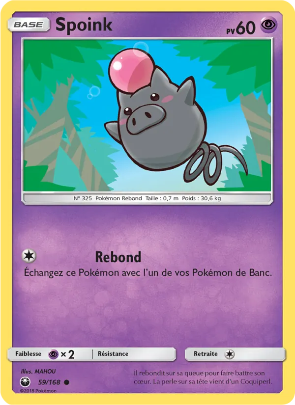 Spoink Tempête Céleste 59/168