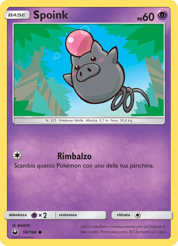 Spoink Tempesta Astrale 59/168