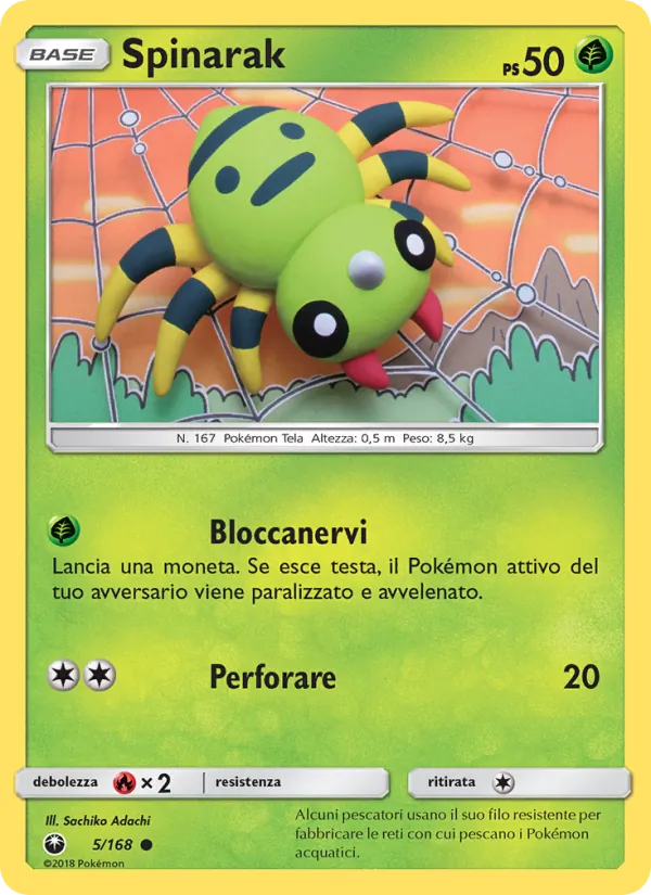Spinarak Tempesta Astrale 5/168