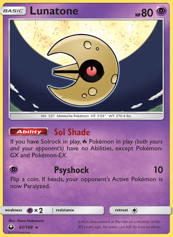 Lunatone Celestial Storm 61/168