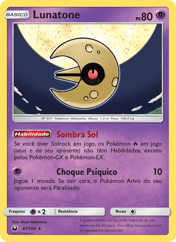 Lunatone Tempestade Celestial 61/168