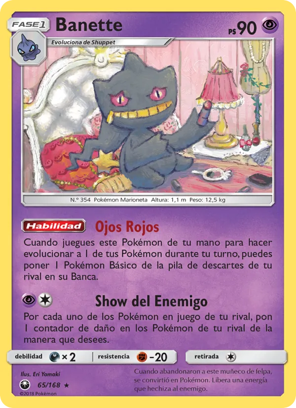 Banette Tormenta Celestial 65/168
