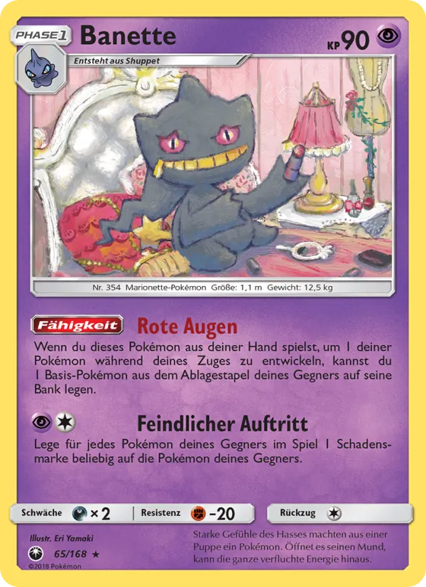 Banette Sturm Am Firmament 65/168
