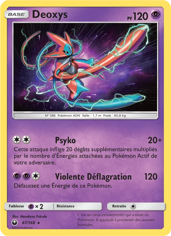 Deoxys Tempête Céleste 67/168