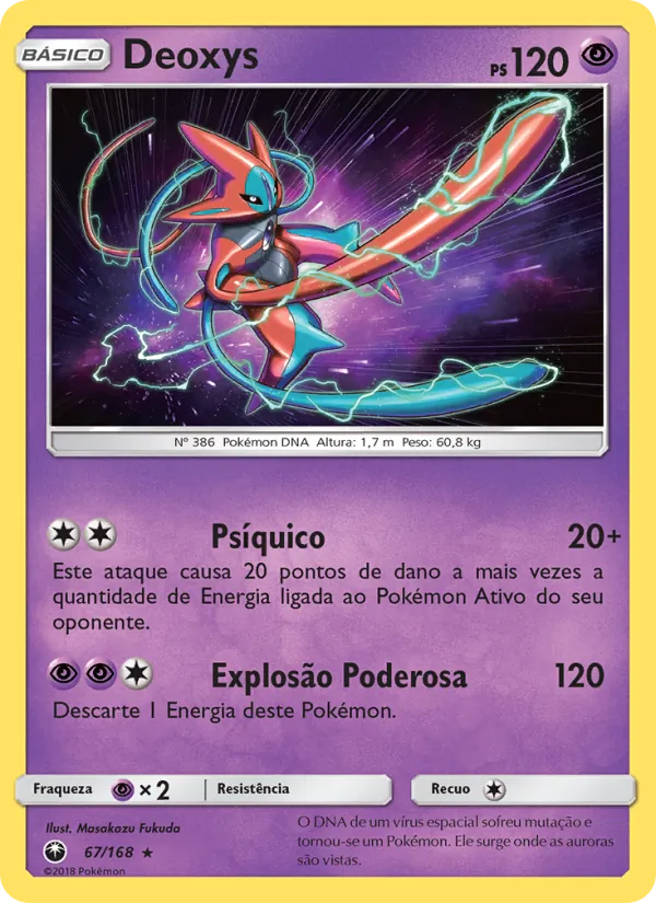 Deoxys Tempestade Celestial 67/168