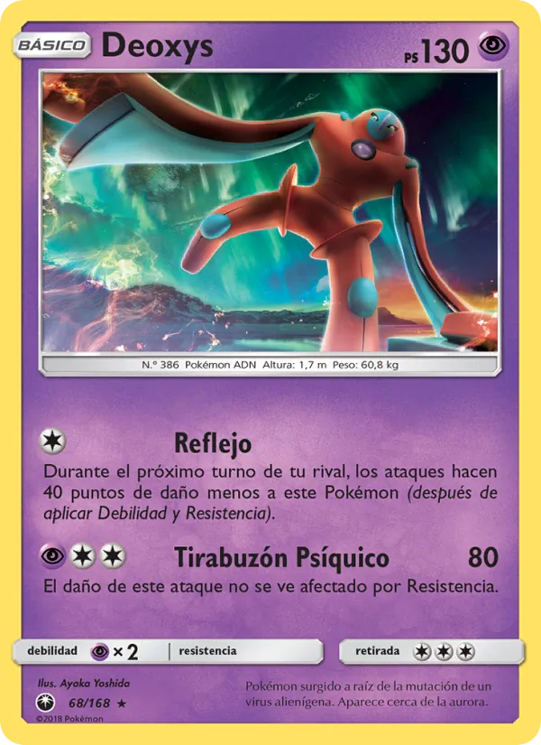 Deoxys Tormenta Celestial 68/168
