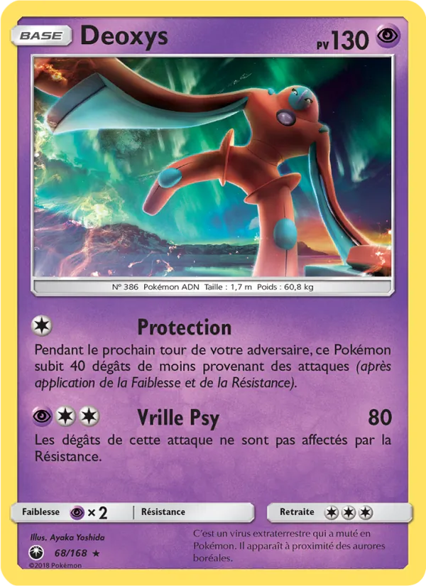 Deoxys Tempête Céleste 68/168