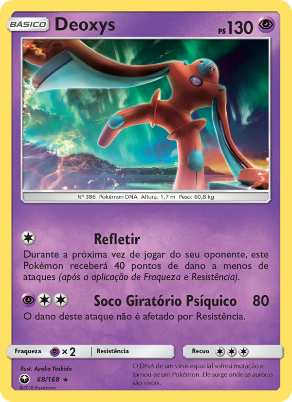 Deoxys Tempestade Celestial 68/168