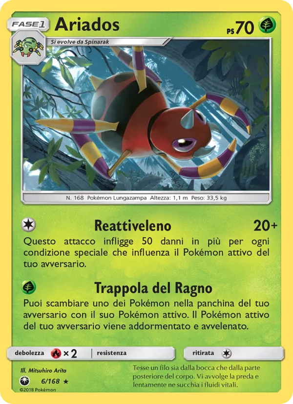 Ariados Tempesta Astrale 6/168