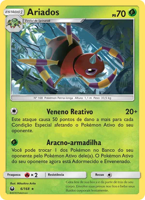 Ariados Tempestade Celestial 6/168