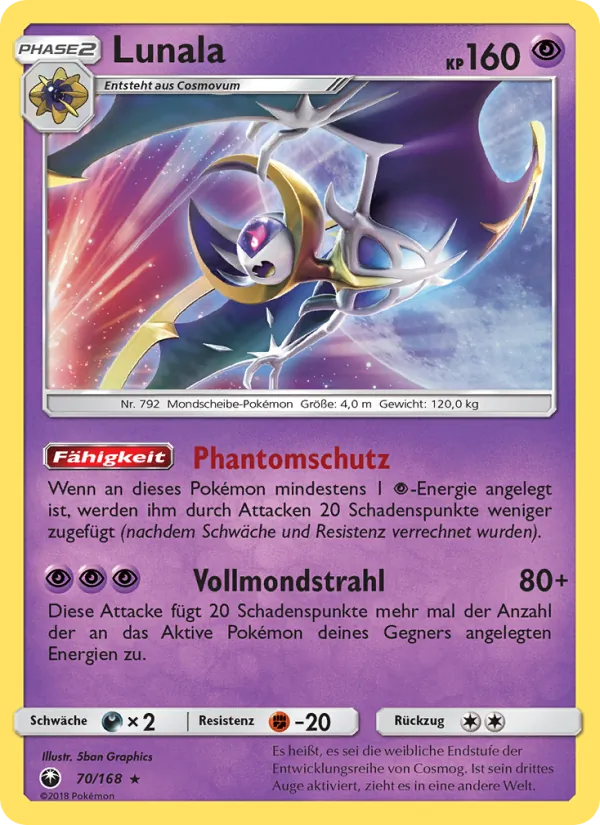 Lunala Sturm Am Firmament 70/168