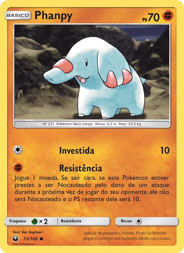 Phanpy Tempestade Celestial 72/168