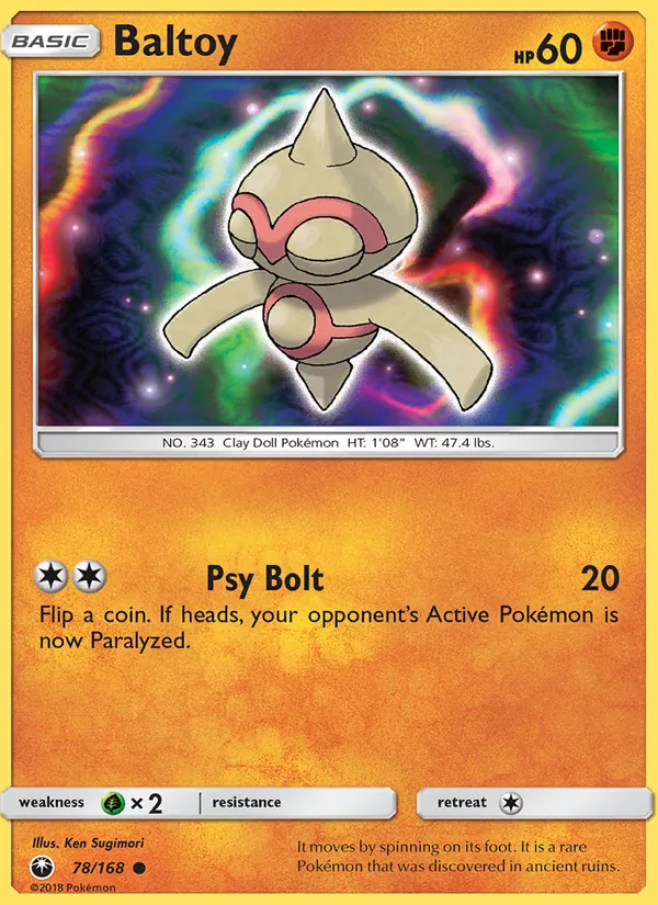 Baltoy Celestial Storm 78/168