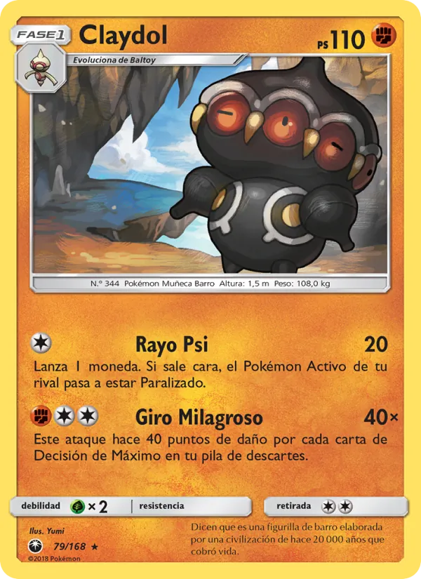 Claydol Tormenta Celestial 79/168