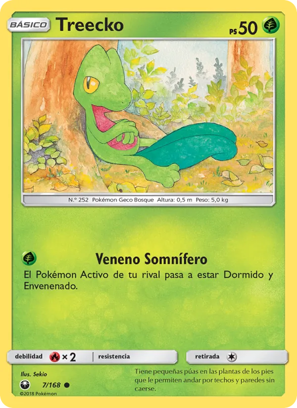 Treecko Tormenta Celestial 7/168