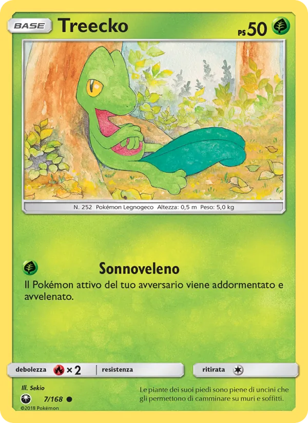 Treecko Tempesta Astrale 7/168