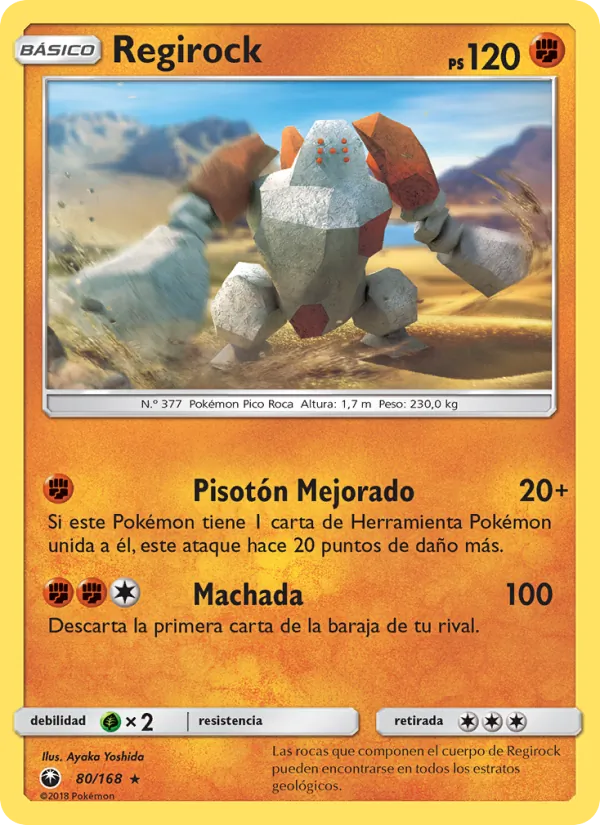 Regirock Tormenta Celestial 80/168