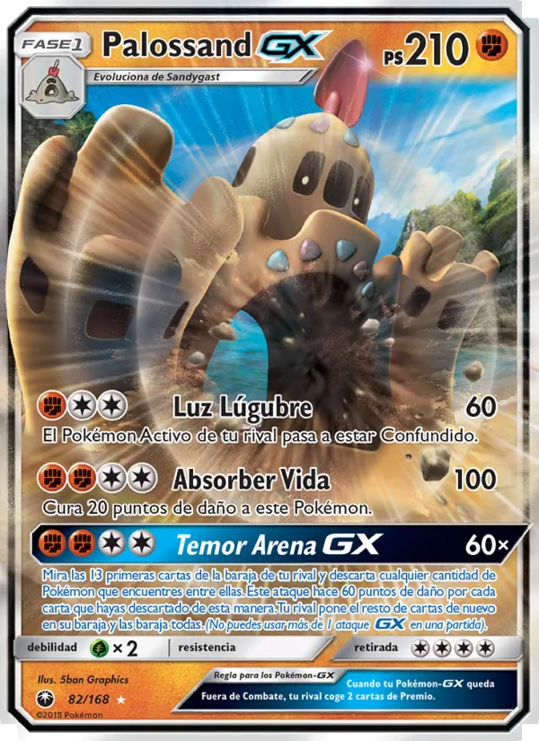 Palossand GX Tormenta Celestial 82/168