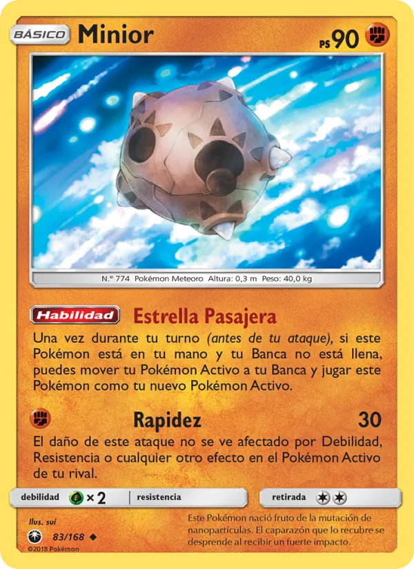 Minior Tormenta Celestial 83/168