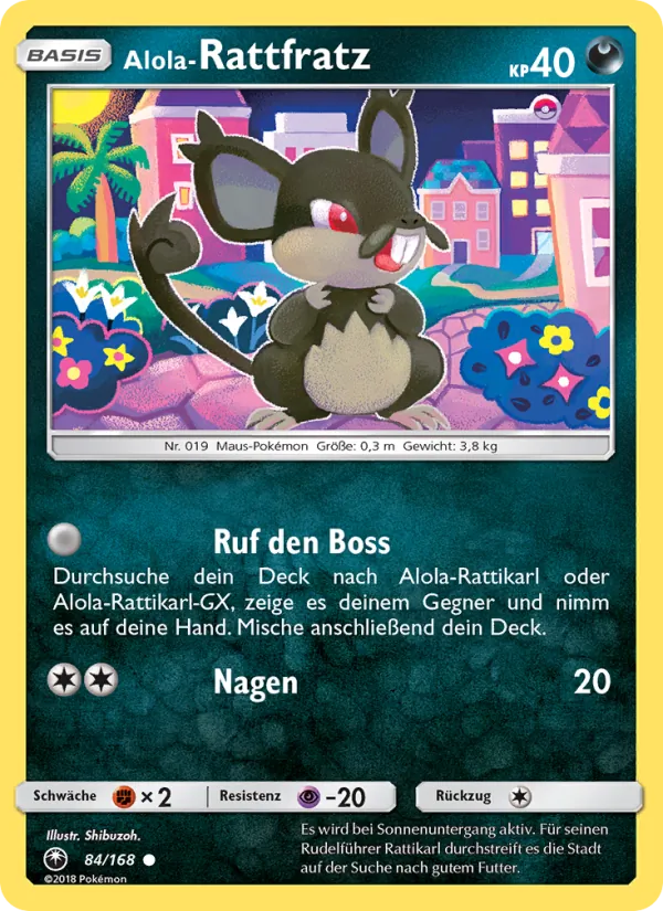 Alola-Rattfratz Sturm Am Firmament 84/168