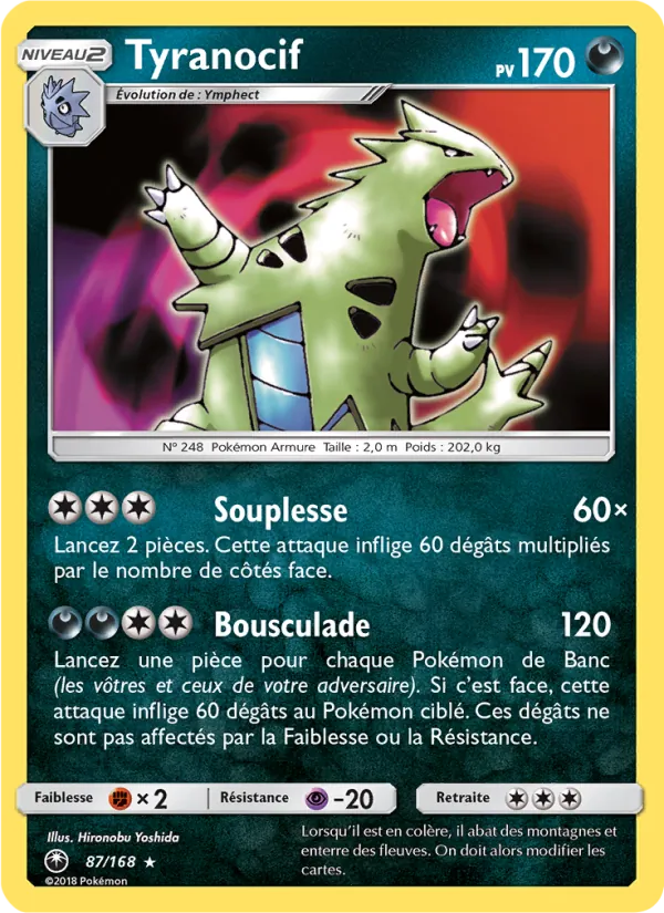 Tyranocif Tempête Céleste 87/168