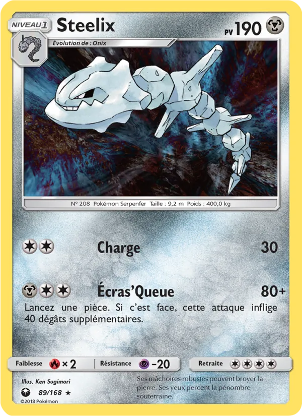 Steelix Tempête Céleste 89/168